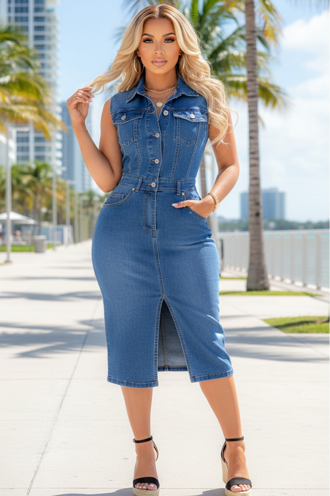 Denim Dress