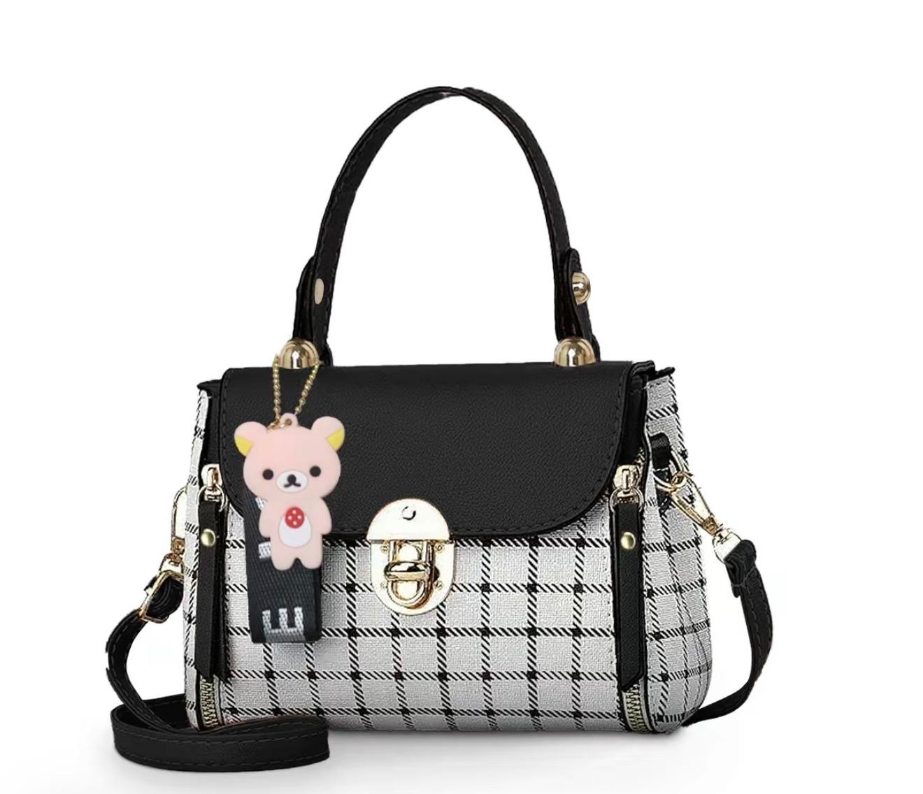 Versatile Cross-body to Handbag With Charm