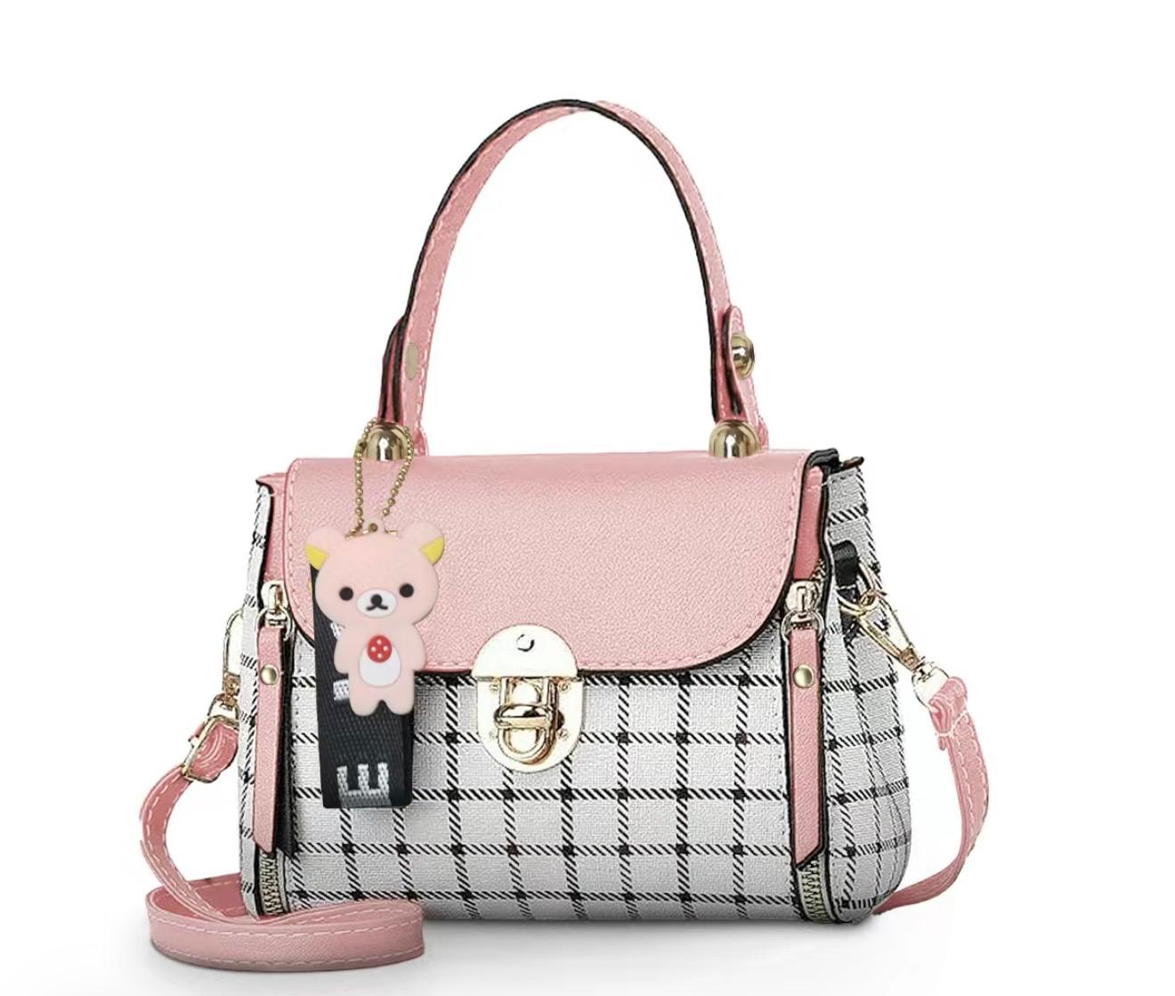 Versatile Cross-body to Handbag With Charm
