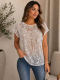 Floral Laced blouse